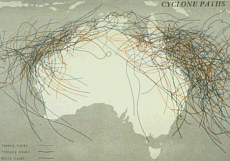 Cyclone tracks